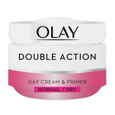 Crema de zi pentru ten normal si uscat Olay Double Action Day Cream & Primer - 50 ml